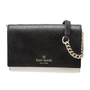 Kate Spade Black and White Crossbody Bag